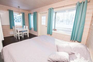 Фото номера Коттедж с сауной Дома для отпуска Kajaani Cottages г. Jormua 3