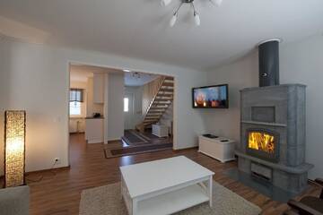 Фото номера Коттедж с сауной и 4 спальнями Дома для отпуска Kajaani Cottages г. Jormua 3